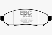 Load image into Gallery viewer, EBC 05+ Nissan Frontier 2.5 2WD Yellowstuff Front Brake Pads Brake Pads - Performance EBC   
