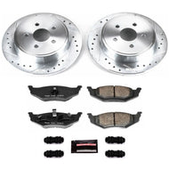 Power Stop 03-10 Chrysler PT Cruiser Rear Z23 Evolution Sport Brake Kit Brake Kits - Performance D&S PowerStop   
