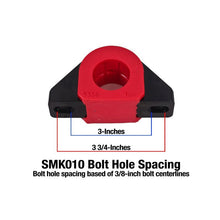 Load image into Gallery viewer, BMR Universal 1.375in Billet Aluminum Sway Bar Mount Mount (Polyurethane) - Black Sway Bar Brackets BMR Suspension
