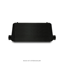 Load image into Gallery viewer, Mishimoto Universal Black R Line Intercooler Overall Size: 31x12x4 Core Size: 24x12x4 Inlet / Outlet Intercoolers Mishimoto
