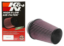 Load image into Gallery viewer, K&amp;N Universal Clamp-On Air Filter 4in FLG / 6in B / 4in T / 7in H Air Filters - Universal Fit K&amp;N Engineering   
