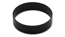 Load image into Gallery viewer, Vibrant Aluminum Union Sleeve for 5in OD Tubing - Hard Anodized Black Clamps Vibrant
