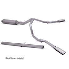 Load image into Gallery viewer, Gibson 20-21 Chevy Silverado 2500HD 6.6L 2.5in Cat-Back Dual Extreme Exhaust - Black Elite Catback Gibson
