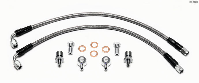 Wilwood Flexline Kit FFR Rear Brake Line Kits Wilwood