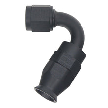 Load image into Gallery viewer, DeatschWerks 6 AN Female Flare Swivel 120-Degree Hose End PTFE - Anodized Matte Black Fittings DeatschWerks
