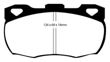 Load image into Gallery viewer, EBC 92-97 Land Rover Defender Greenstuff Front Brake Pads Brake Pads - Performance EBC   
