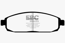 Load image into Gallery viewer, EBC 05-10 Jeep Commander 3.7 Greenstuff Front Brake Pads Brake Pads - Performance EBC   
