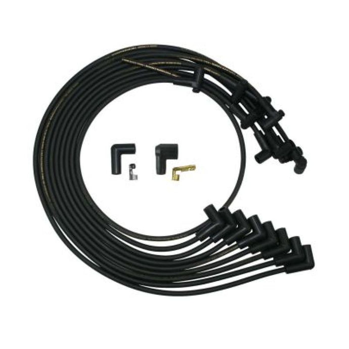 Moroso BBC HEI Mag Tune 90 Degree Ignition Wire Set Spark Plug Wire Sets Moroso   