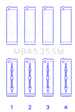 Load image into Gallery viewer, King Mercedes M276 V6 (Size STD) Main Bearing Set Bearings King Engine Bearings
