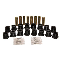Load image into Gallery viewer, Energy Suspension 94-06 Hummer H1 Black Front &amp; Rear End Control Arm Bushing Set Bushing Kits Energy Suspension
