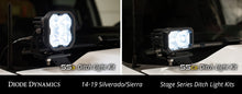 Load image into Gallery viewer, Diode Dynamics 14-19 Silverado/Sierra SS3 LED Ditch Light Kit Sport - White Combo Light Accessories and Wiring Diode Dynamics   
