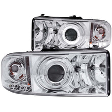 Load image into Gallery viewer, ANZO 1994-2001 Dodge Ram Projector Headlights w/ Halo Chrome Headlights ANZO

