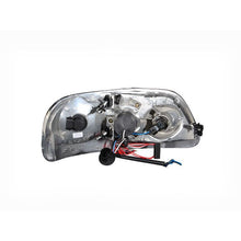 Load image into Gallery viewer, ANZO 1997.5-2003 Ford F-150 Projector Headlights w/ Halo and LED Chrome 1pc Headlights ANZO
