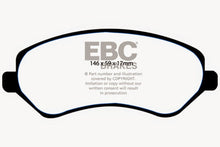 Load image into Gallery viewer, EBC EBCDP61612 EBC 04-07 Chrysler Town &amp; Country 3.3 Rear Drums Greenstuff Front Brake Pads
