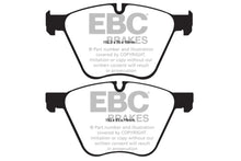 Load image into Gallery viewer, EBC EBCDP32007C EBC 10-15 BMW X6 4.4 Twin Turbo Hybrid Redstuff Front Brake Pads
