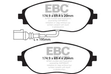 Load image into Gallery viewer, EBC EBCDP52127NDX EBC 2015+ Volkswagen GTI/Golf R (Mk7) Bluestuff Front Brake Pads
