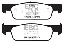 Load image into Gallery viewer, EBC EBCDP42146R EBC 2016-2017 Smart Fortwo 0.9L Turbo Yellowstuff Front Brake Pads
