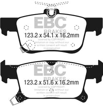 Load image into Gallery viewer, EBC EBCUD1923 EBC 2016+ Buick Envision 2.0L Turbo Ultimax2 Rear Brake Pads
