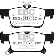 EBC EBCUD1923 EBC 2016+ Buick Envision 2.0L Turbo Ultimax2 Rear Brake Pads