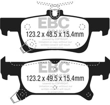Load image into Gallery viewer, EBC EBCDP43079R EBC 2016+ Buick Envision 2.0L Turbo Yellowstuff Rear Brake Pads
