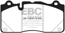 Load image into Gallery viewer, EBC EBCDP43050R EBC 2016+ Cadillac CTS-V 6.2L Supercharged Yellowstuff Front Brake Pads

