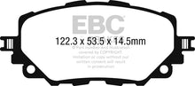 Load image into Gallery viewer, EBC EBCUD1903 EBC 2016+ Fiat 124 Spider 1.4L Turbo Ultimax2 Front Brake Pads
