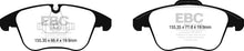 Load image into Gallery viewer, EBC EBCDP42252R EBC 2016+ Jaguar XE 2.0L TD (180) Yellowstuff Front Brake Pads
