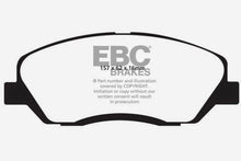 Load image into Gallery viewer, EBC EBCUD1917 EBC 2017-2018 Hyundai Santa Fe (DM) 3.3L Ultimax2 Front Brake Pads
