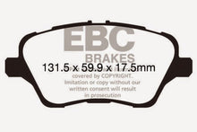 Load image into Gallery viewer, EBC EBCDP52149NDX EBC 2017+ Ford Fiesta (MK7) Bluestuff Front Brake Pads
