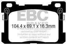 Load image into Gallery viewer, EBC EBCDP33077C EBC 2017+ Genesis G90 5.0L Redstuff Rear Brake Pads
