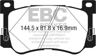 EBC 2017+ Genesis G90 5.0L Ultimax2 Front Brake Pads | UD1975