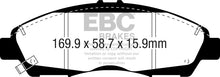 Load image into Gallery viewer, EBC EBCDP63063 EBC 2017+ GMC Acadia (2nd Gen) 2.5L Greenstuff Front Brake Pads
