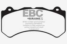 Load image into Gallery viewer, EBC EBCED91853 EBC 2018+ Dodge Durango SRT 6.4L Extra Duty Front Brake Pads
