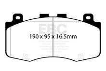 Load image into Gallery viewer, EBC EBCDP52400NDX EBC 2018+ Jeep Grand Cherokee Trackhawk Bluestuff Front Brake Pads
