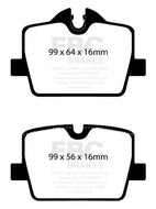 EBC EBCDP22405 EBC 2019+ BMW Z4 G29 2.0T Greenstuff Rear Brake Pads