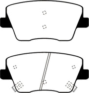 EBC EBCDP32344C EBC 2019+ Hyundai Veloster (2nd Gen) 2.0L Turbo N Redstuff Rear Brake Pads