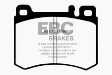 Load image into Gallery viewer, EBC EBCUD424 EBC 86-89 Mercedes-Benz 560 SL Ultimax Front Brake Pads
