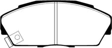 Load image into Gallery viewer, EBC EBCDP3719/2C EBC 92-94 Acura Integra 1.7 Vtec Redstuff Front Brake Pads
