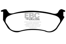 Load image into Gallery viewer, EBC EBCUD690 EBC 95-97 Ford Crown Victoria 4.6 (Phenolic PisTons) Ultimax2 Rear Brake Pads
