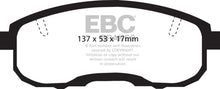 Load image into Gallery viewer, EBC EBCDP41752R EBC 95-99 Infiniti I30 3.0 Yellowstuff Front Brake Pads

