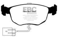 EBC EBCDP3956C EBC 98-99 Ford Contour 2.5 SVT Redstuff Front Brake Pads