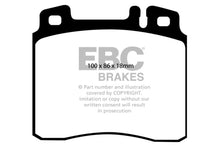 Load image into Gallery viewer, EBC EBCDP4963R EBC 98-99 Mercedes-Benz CL500 5.0 Yellowstuff Front Brake Pads
