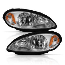 Load image into Gallery viewer, ANZO 2001-2005 Chrysler Pt Cruiser Crystal Headlight Chrome Amber (OE) Headlights ANZO
