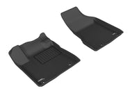 3D MAXpider 2015-2018 Nissan Murano Kagu 1st Row Floormat - Black Floor Mats - Rubber 3D MAXpider   