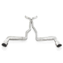 Load image into Gallery viewer, Stainless Works 10-15 Camaro 6.2L 3in Dual Chambered Catback System X-Pipe Factory Connect Catback Stainless Works
