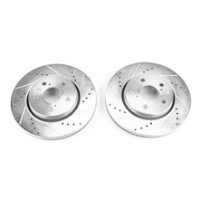 Load image into Gallery viewer, Power Stop 18-19 Toyota C-HR Front Evolution Drilled &amp; Slotted Rotors - Pair Brake Rotors - Slot &amp; Drilled PowerStop   
