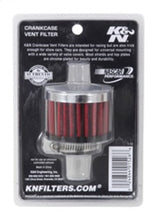 Load image into Gallery viewer, K&amp;N 3/4 inch ID 2 inch OD 1.5 inch H Clamp On Crankcase Vent Filter Air Filters - Universal Fit K&amp;N Engineering   
