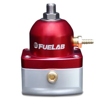 Load image into Gallery viewer, Fuelab 515 Carb Adjustable FPR 4-12 PSI (2) -10AN In (1) -6AN Return - Red Fuel Pressure Regulators Fuelab
