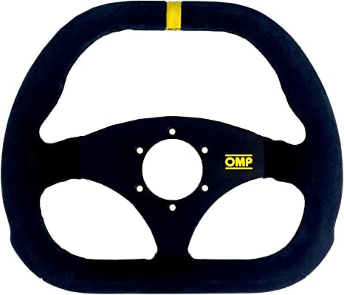 OMP Steering Wheel Kubic Black/Black Steering Wheels OMP   