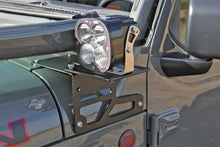 Load image into Gallery viewer, Fabtech 18-21 Jeep JL/JT Light Bracket Kit (Adjustable) Light Mounts Fabtech
